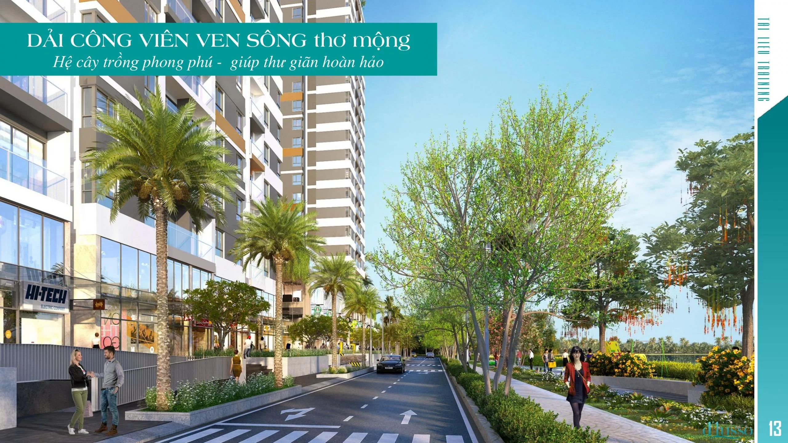 Tiện ích nội khu công viên dự án căn hộ DLusso Quận 2 Tiện ích nội khu công viên dự án căn hộ DLusso Quận 2
