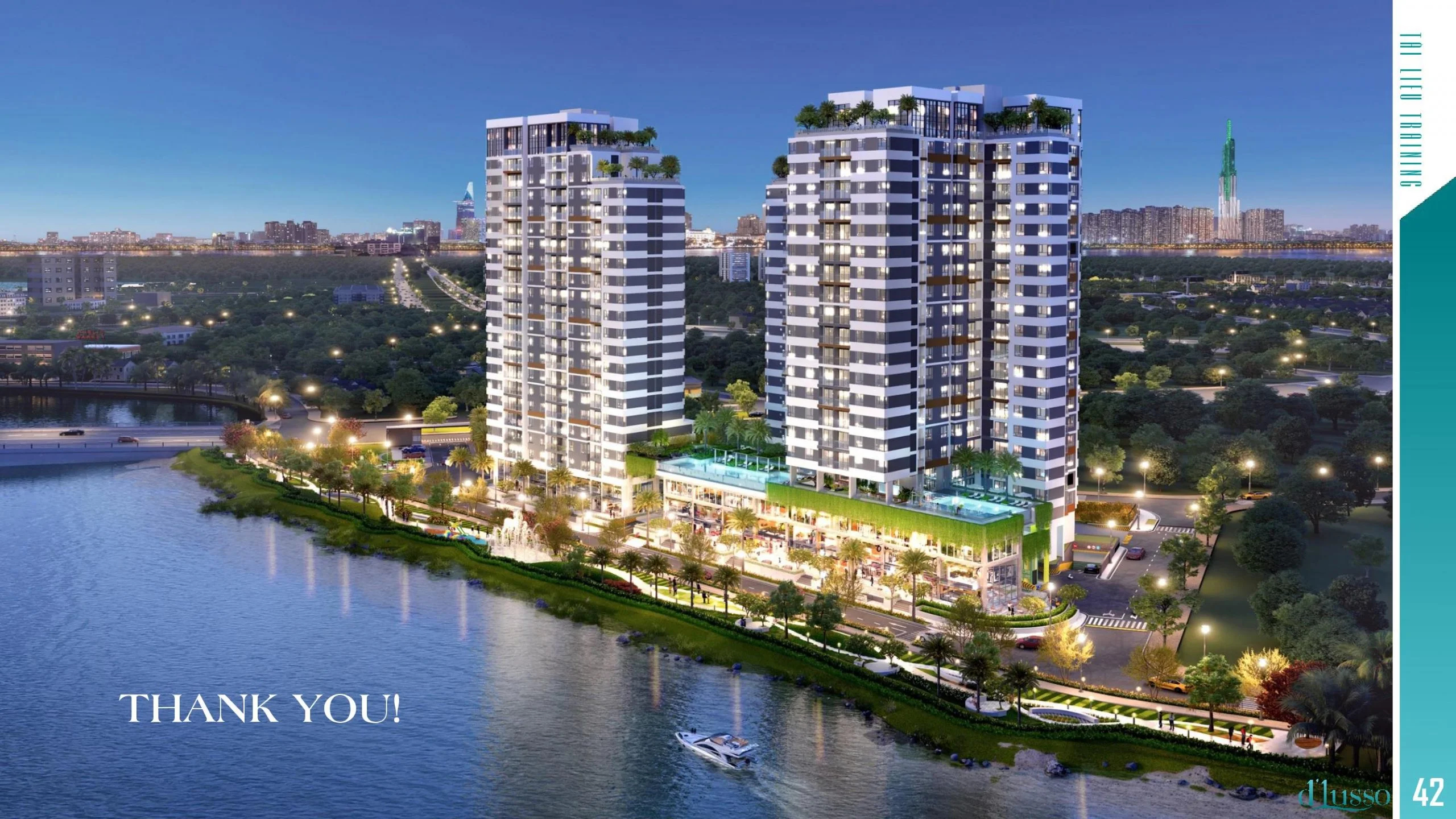 Phối cảnh tổng thể dự án căn hộ D Lusso Quận 2 Phối cảnh tổng thể dự án căn hộ D Lusso Quận 2