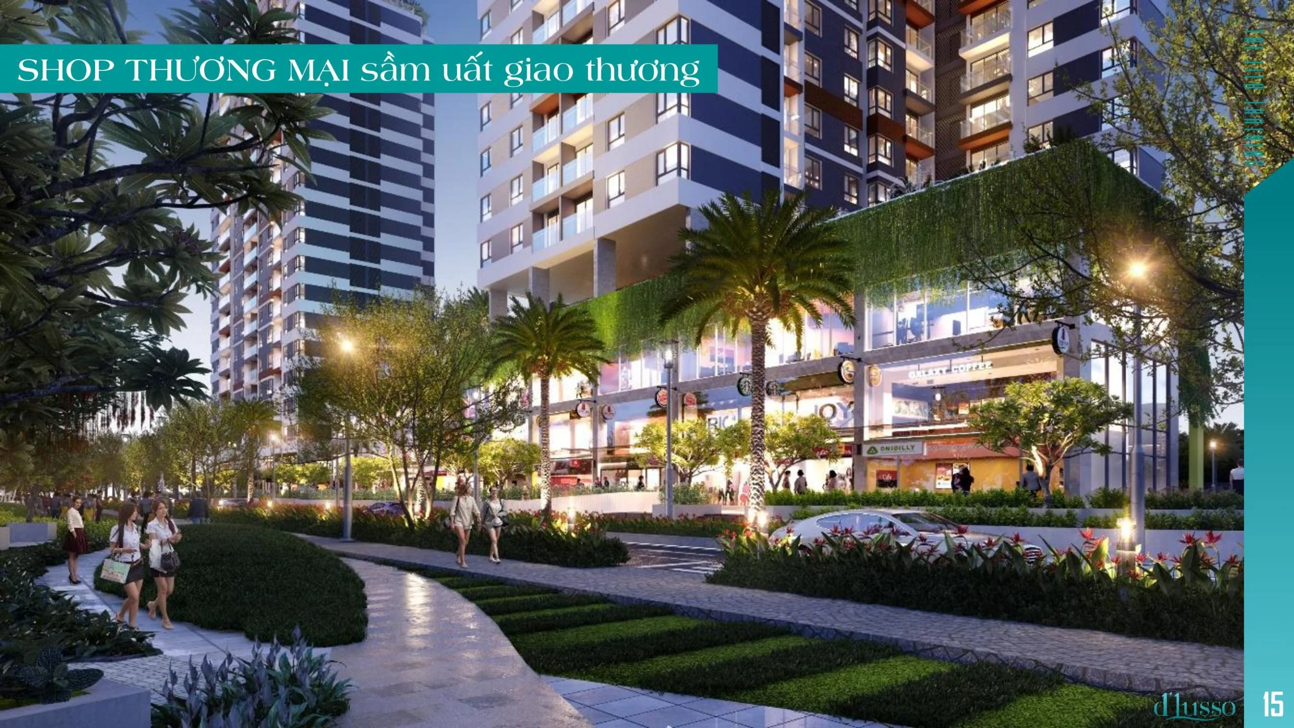 Tiện ích nội khu công viên dự án căn hộ DLusso Quận 2 Tiện ích nội khu công viên dự án căn hộ DLusso Quận 2