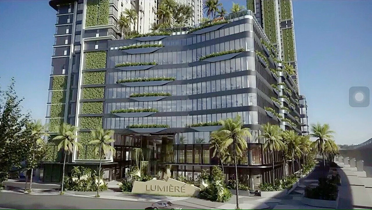 Phối cảnh mặt ngoài trung tâm thương mại căn hộ Masteri Lumiere Riverside An Phú Quận 2 Phối cảnh mặt ngoài trung tâm thương mại căn hộ Masteri Lumiere Riverside An Phú Quận 2